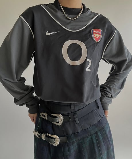 【USED】Nike ARSENAL L/S Soccer Shirt /250206-005