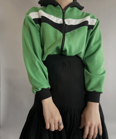 【USED】 Jdeal Sieger Jersey Top Green / 230225-001
