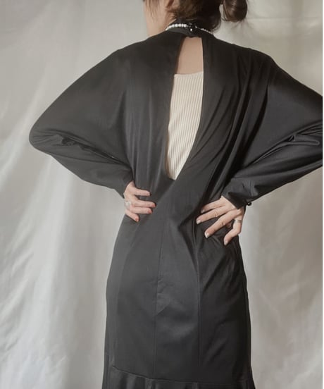 【USED】      Poly L/S One-piece/211202-042