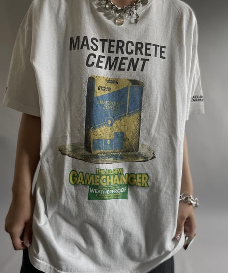 【USED】 Fruit of the Loom MASTERCRETE T-Shirt /240801-017