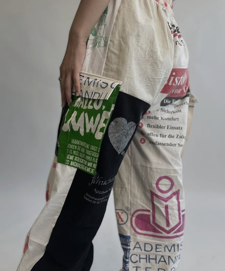 【RE;CIRCLE】 RE Eco-Friendly Bag Pants / 220707-003