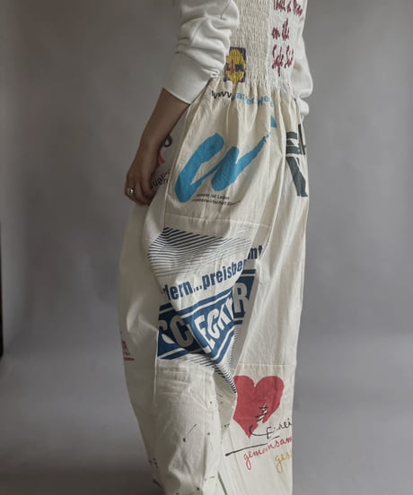 【RE;CIRCLE】RE Eco-Friendly Bag Shirring One-piece / 230427-009