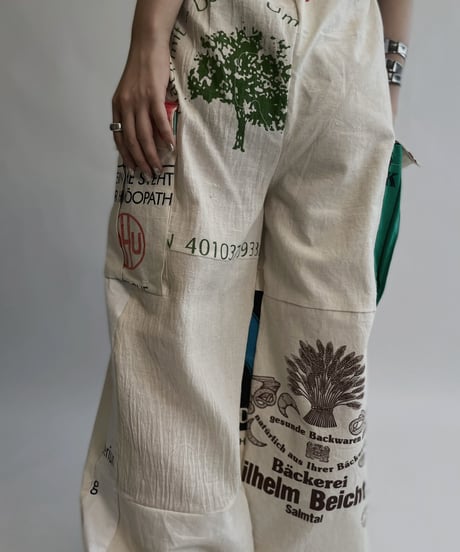 【RE;CIRCLE】 RE Eco-Friendly Bag Pants / 220707-005