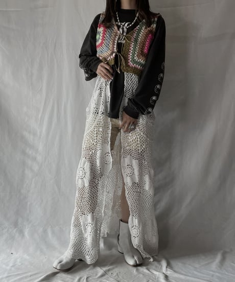 【RE;CIRCLE】 RE Granny × Crochet N/S Gown①/211014-011