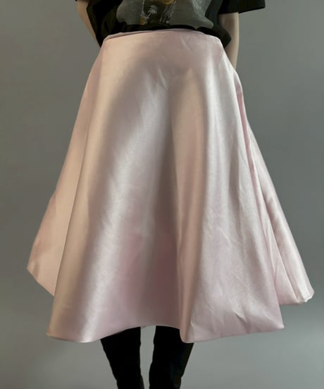 【USED】 Shiny Circular Skirt /260607-021