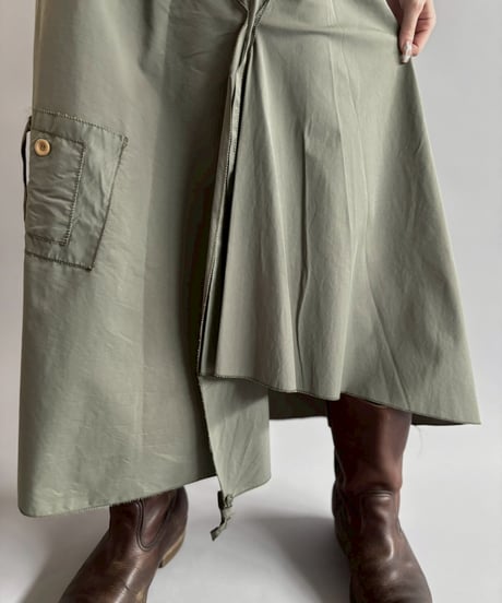 【USED】 Design Long Skirt /260607-004