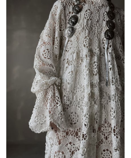 【RE;CIRCLE】 RE Crochet L/S One-piece②/20220317-022