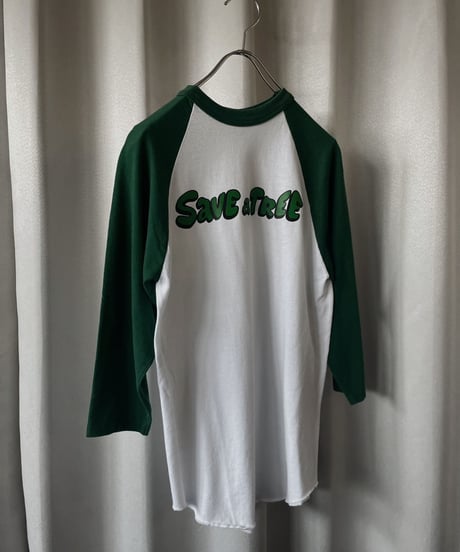【USED】 S/S Save a tree raglan T-shirt / 230603-007