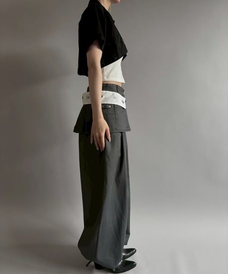 【Chinatsu Aoyama】 RE Makers Shirt Black / 260702-021