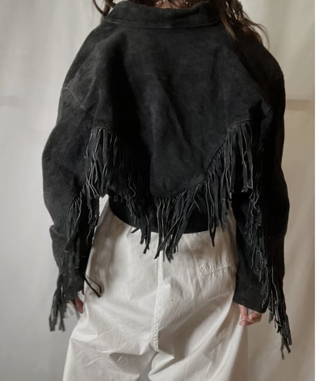 【USED】  Suede Jacket②/211110-031