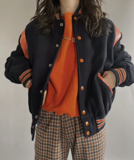 【USED】  Wool Stadium Jacket / 221105-003