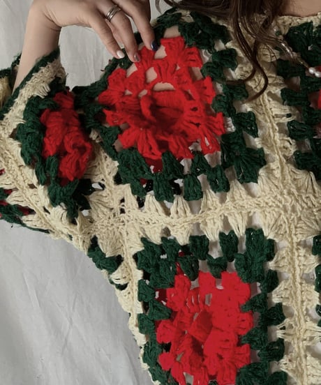 【RE;CIRCLE】 RE Granny Knit Top④/210421-011