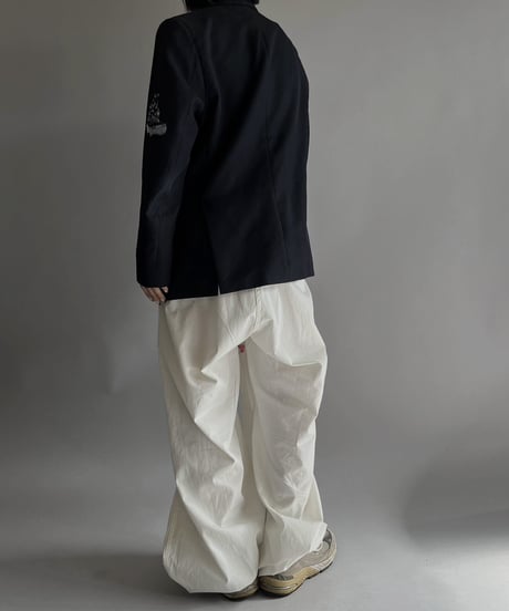【Mashup Products】 Silk Screen School Jacket/  240217-015