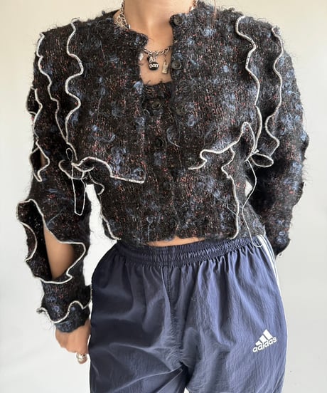 【RE;CIRCLE】 RE Mellow Knit Cardigan + Tube Top  /  250123-007
