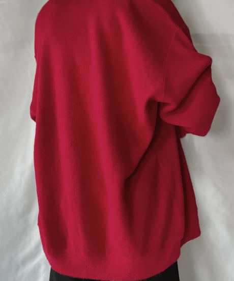 【USED】   LACOSTE Knit Cardigan①/210930-017
