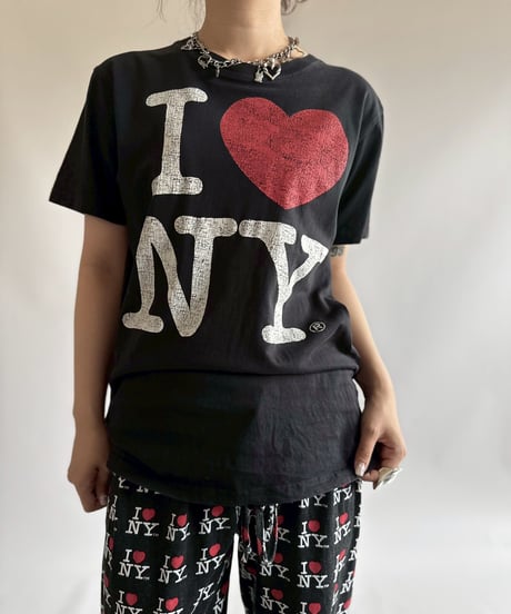 【USED】 Fruit of the Loom I ♡ NY   T-Shirt / 250719-027