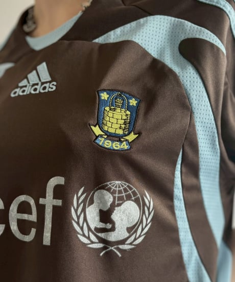 【USED】 08-09 adidas Brondby Away Game Shirt / 260516-006