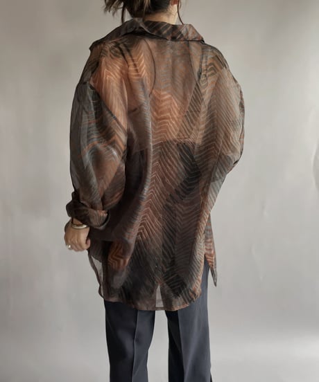 【USED】  See-through Shirt / 220924-025