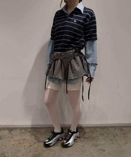 【RE;CIRCLE】 RE Suit Skirt/ 260219-023