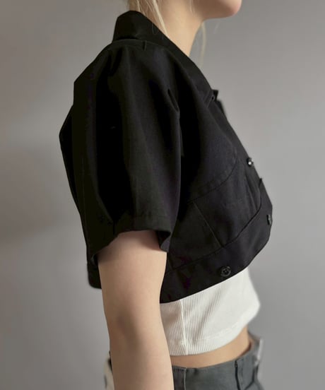 【Chinatsu Aoyama】 RE Makers Shirt Black / 260702-021