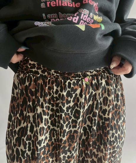 【USED】 Leopard Sheer Pants / 251122-002
