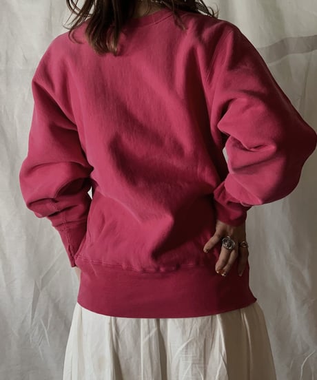 【USED】90's USA Champion Reverse Weave Sweat One Point /210210-024