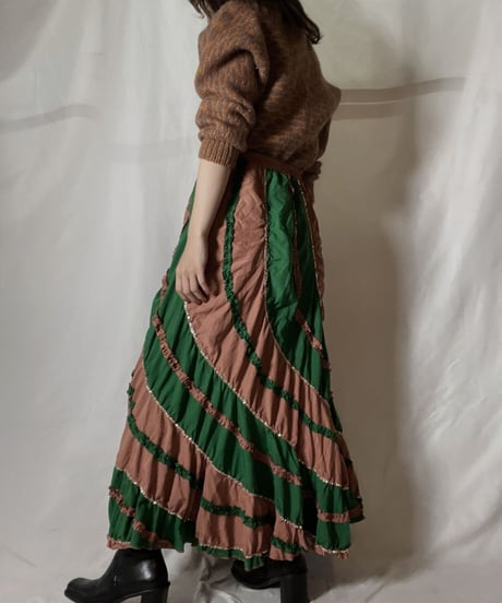 【USED】 Long Skirt/211110-039