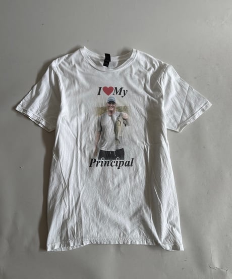 【USED】 GILDAN I ♡ MY Principal T-Shirt / 250614-013