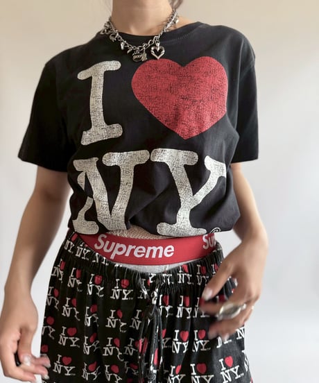 【USED】 Fruit of the Loom I ♡ NY   T-Shirt / 250719-027