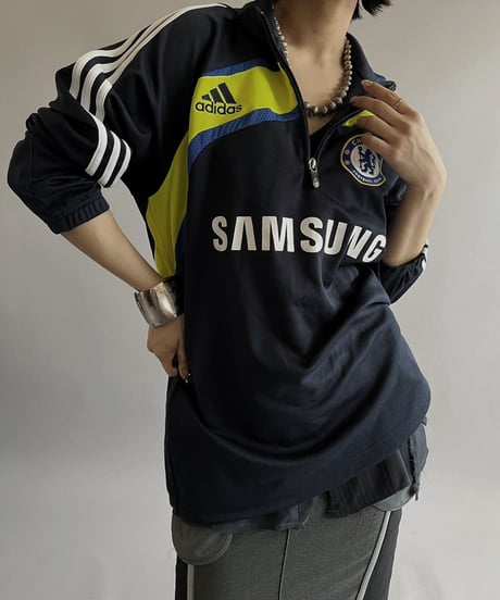 【USED 】 adidas CHELSEA L/S Jersey Top/240407-033