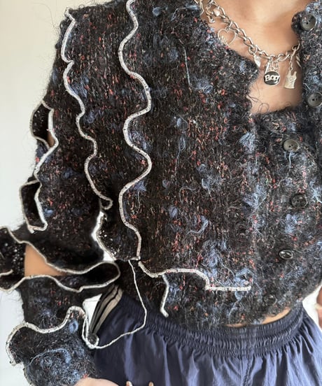 【RE;CIRCLE】 RE Mellow Knit Cardigan + Tube Top  /  250123-007