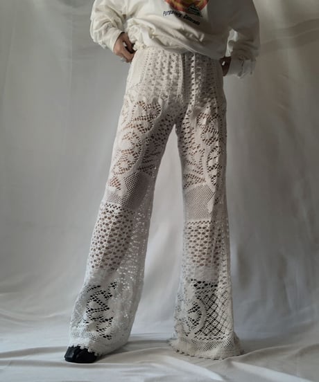 【RE;CIRCLE】 RE Lace Pants①/ 210801-040