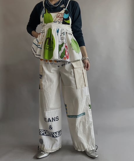 【RE;CIRCLE】RE Eco-Friendly Bag Cargo Pants / 230525-023