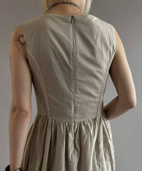 【USED】 Cotton N/S One-Piece / 260704-008