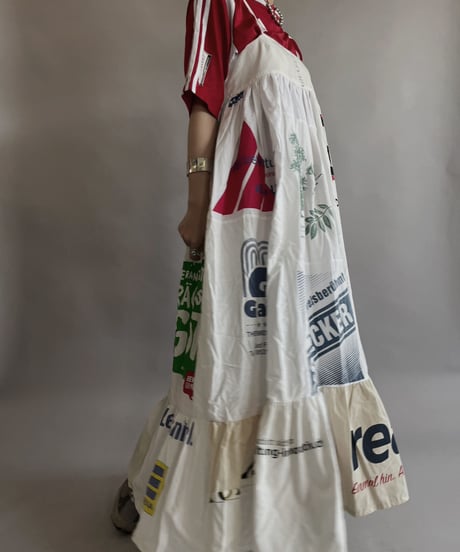 【RE;CIRCLE】RE Eco-Friendly Bag Camisole Long One-piece / 230525-007