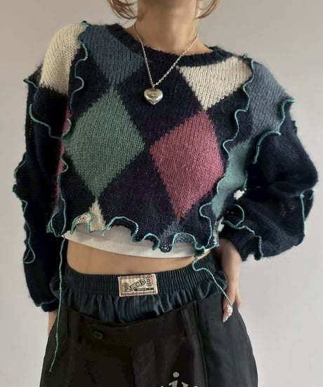 【RE;CIRCLE】 RE Mellow Mohair Knit/ 251127-015