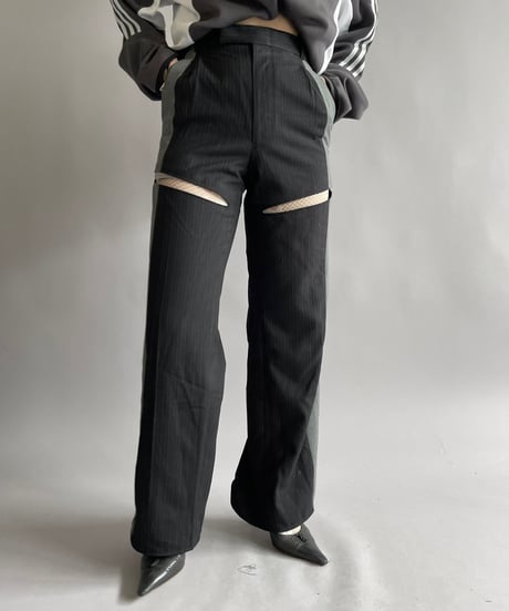 【RE;CIRCLE】 Re Suit Slit Pants/ 241003-020