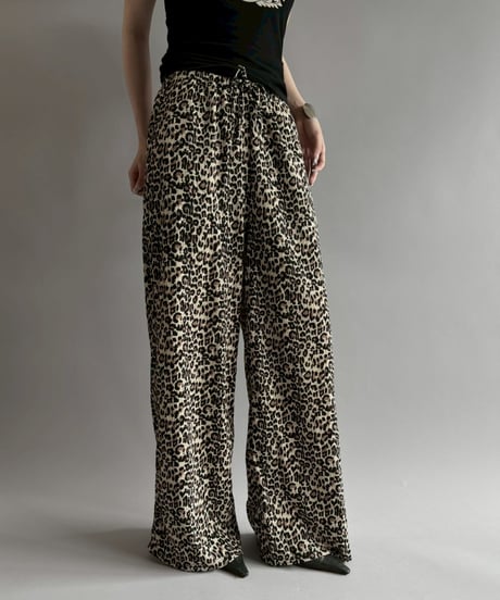【USED】  Leopard print Pants / 250920-020
