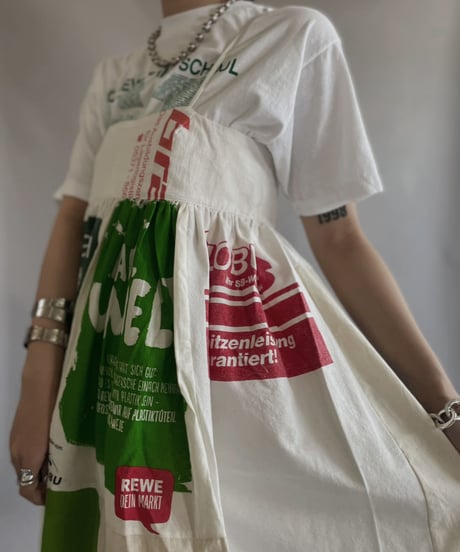 【RE;CIRCLE】RE Eco-Friendly Bag Camisole Long One-piece / 230525-019