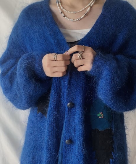 【USED】  Mohair Cardigan②/210303-030