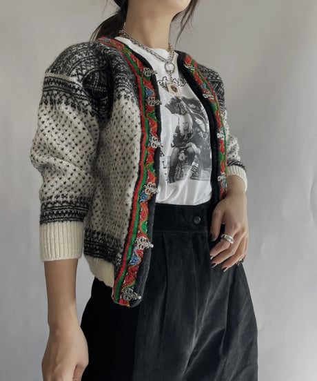 【USED】  Dare Of Norway Tyrolean Knit Cardigan / 221029-019