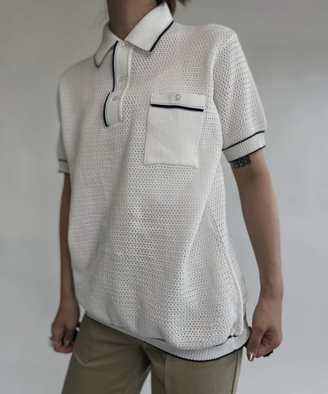 【USED】 Short Sleeved Polo Shirt / 220730-020