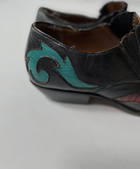 【USED】Western Leather Shoes/210826−003