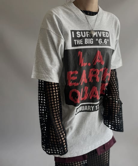 【USED】S/S 94's CALIFORNIA ROCK FACE T-Shirt/ 231009-010