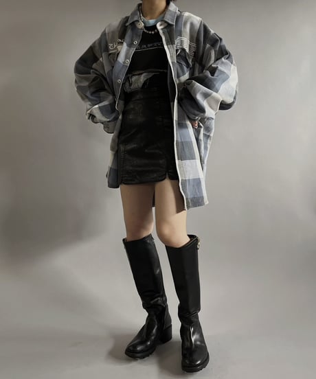 【Mashup Products】Cotton100% L/S Shirt/  240217-026