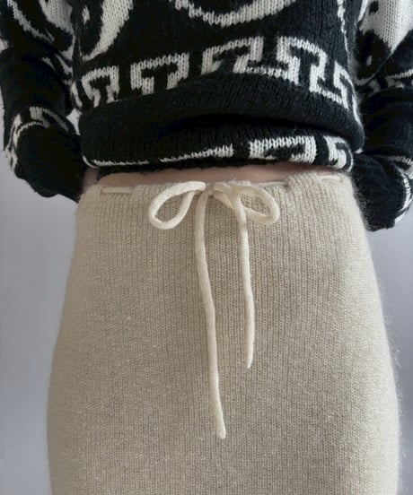 【USED】 Knit Skirt / 251227-008
