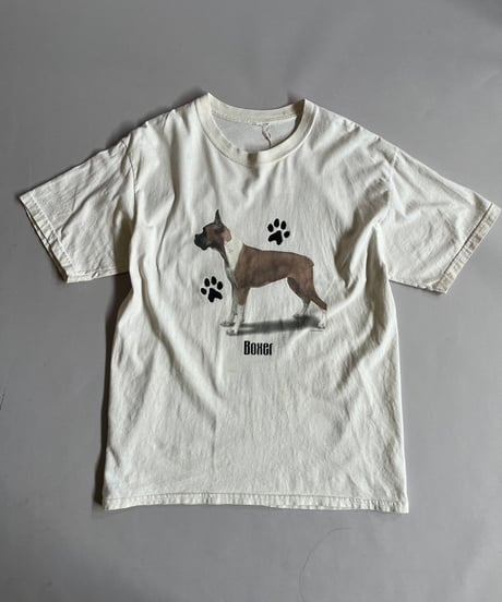 【USED】 Dog Print T-Shirt /240824-002