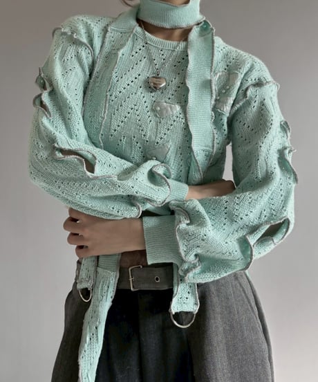 【RE;CIRCLE】 RE Mellow Knit + Tie/ 251127-009