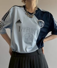 【USED】 13's adidas Sporting Kansas City Soccer Shirt / 260530-009