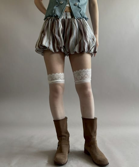 【RE;CIRCLE】 RE Stripe Balloon Pants / 260514-020